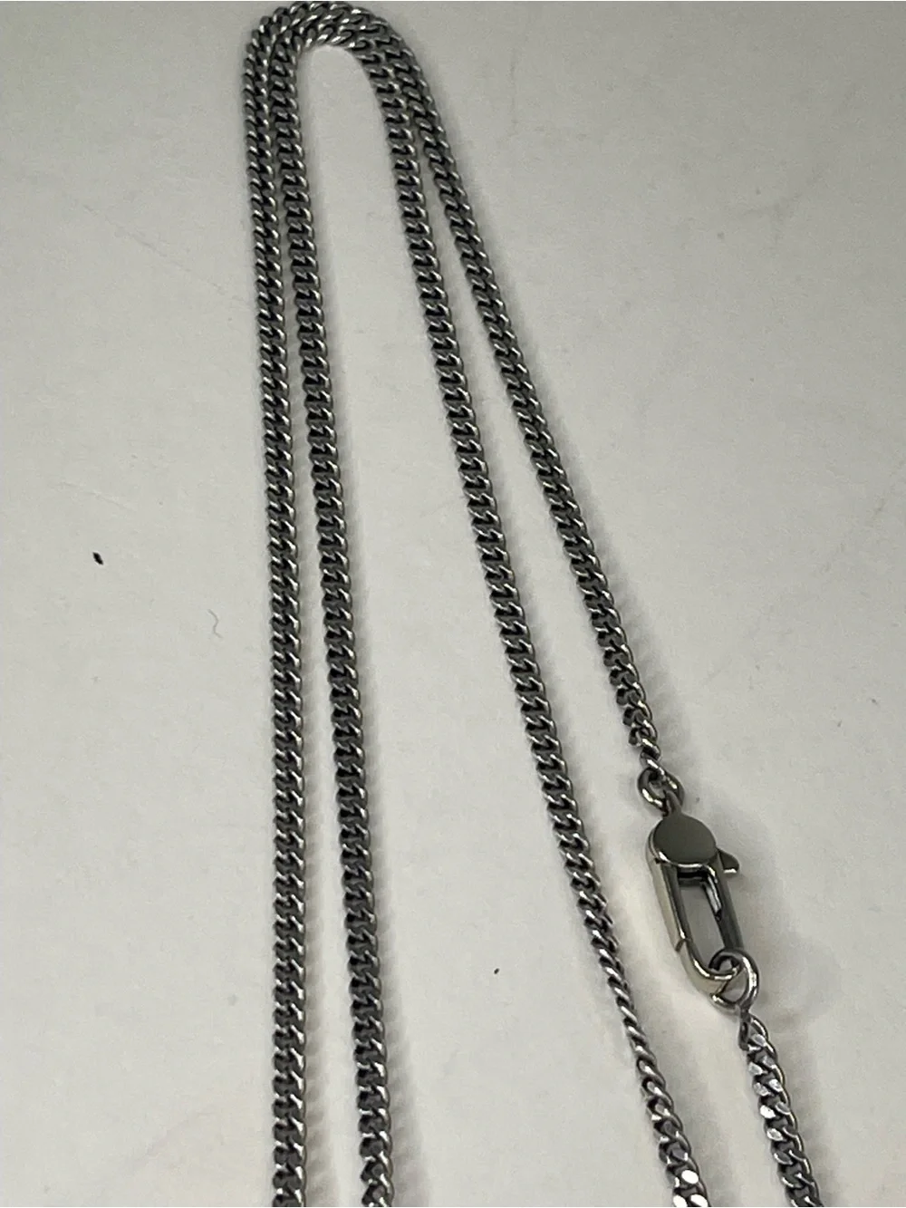Gucci Diamante dog tag necklace